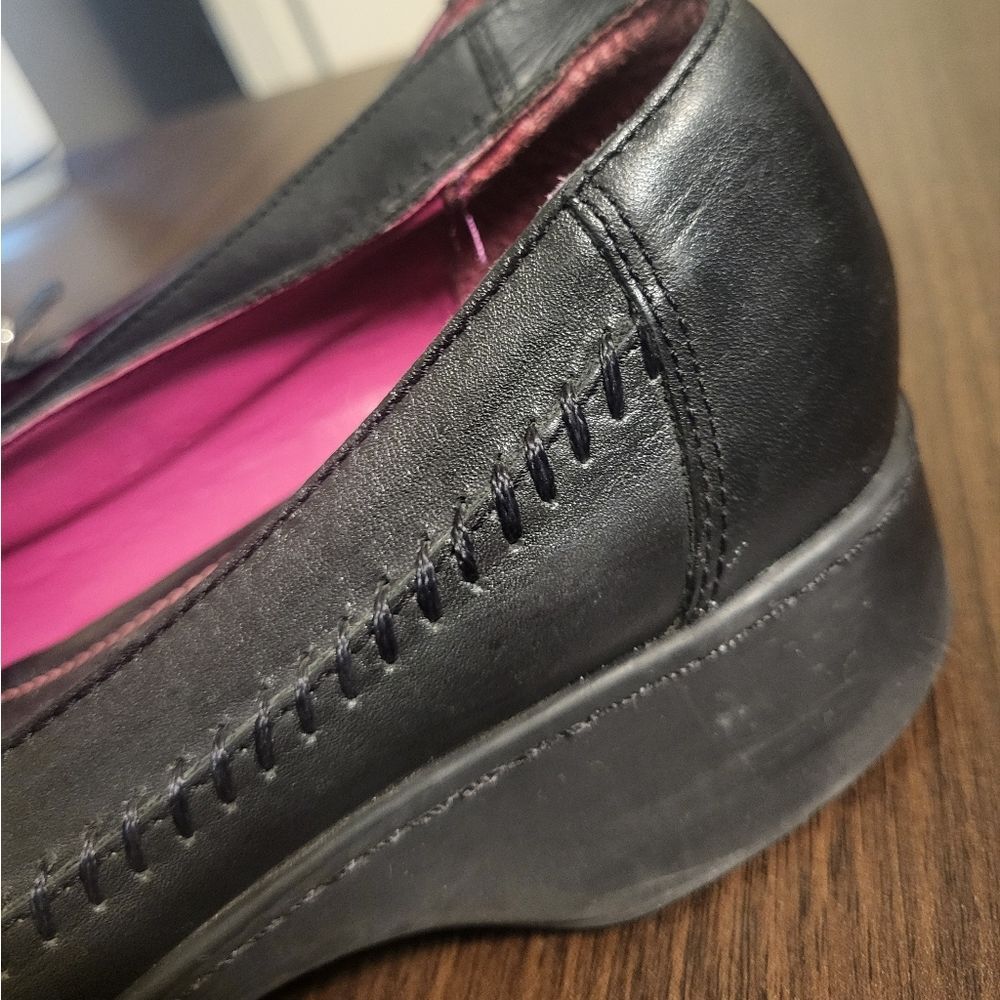 Steve Madden Ponchoo Black Mary Jane Leather Comfort Shoe, Size 8.5 - Picture 8 of 13
